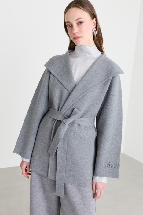 Flowing belted jacket - Intrend