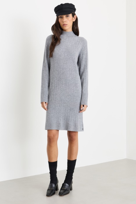 Cable-knit dress - Intrend
