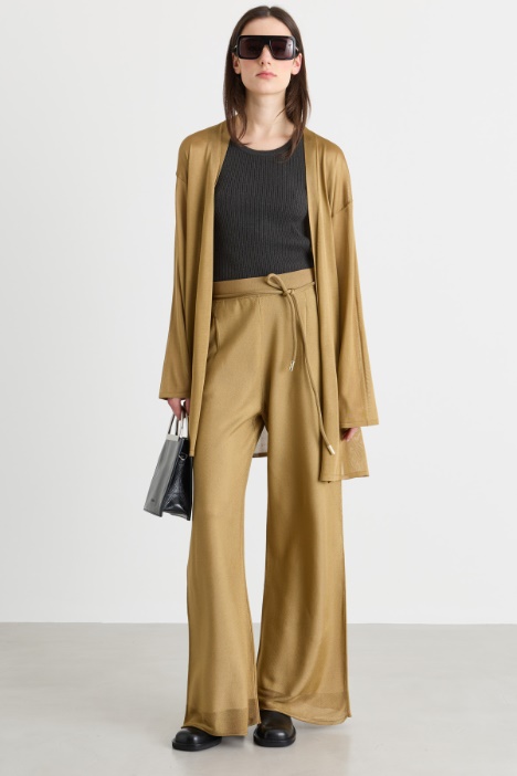 Wide-Leg Trousers - Intrend