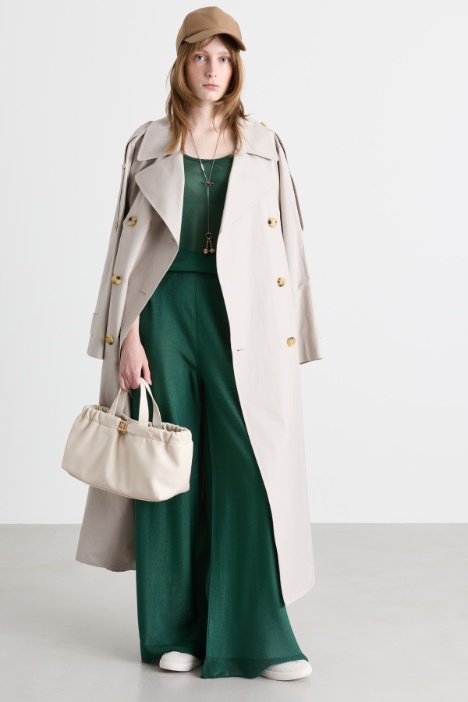 Wide-Leg Trousers - Intrend