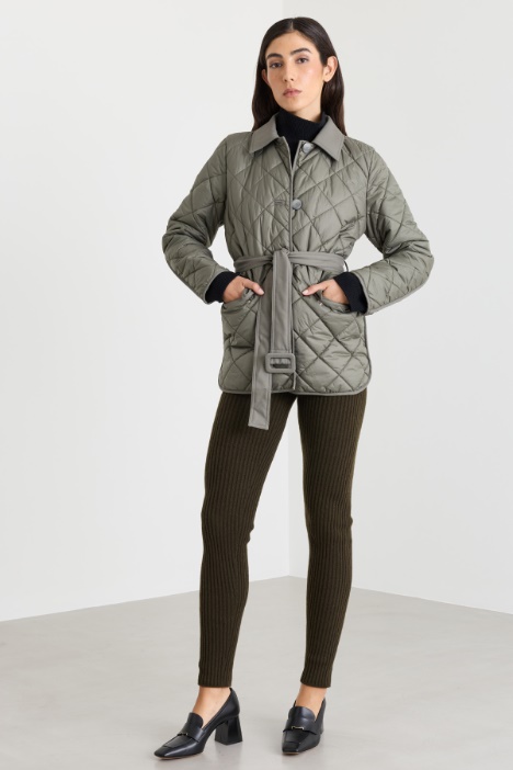 Ribbed leggings - Intrend