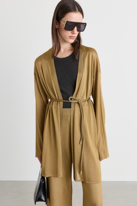 Cardigan style peignoir - Intrend