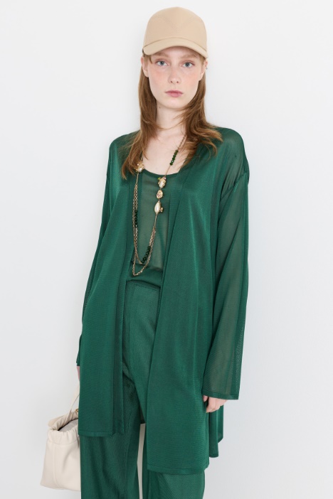 Robe-Style Cardigan - Intrend