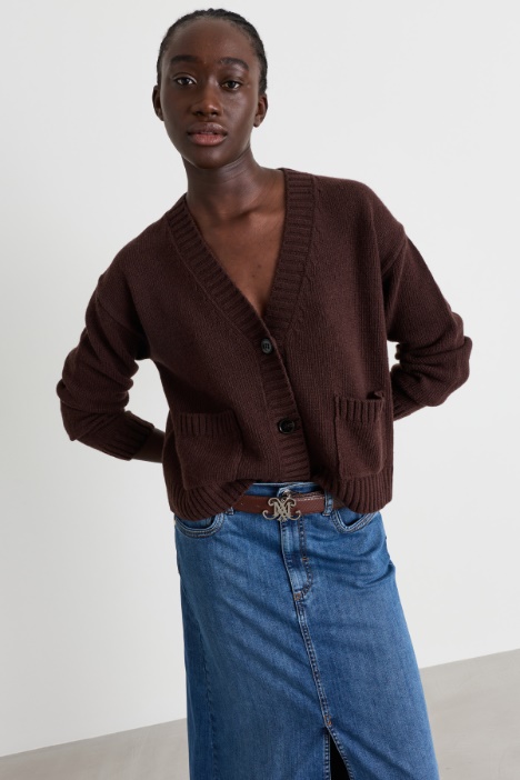 Cardigan con taschini - Intrend