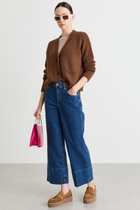 Cardigan mit kleinen Taschen - Intrend