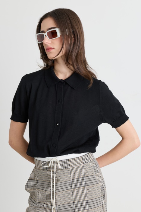 Short-sleeved cardigan - Intrend