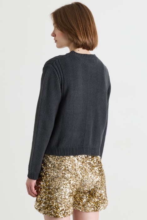 Cardigan con tasche