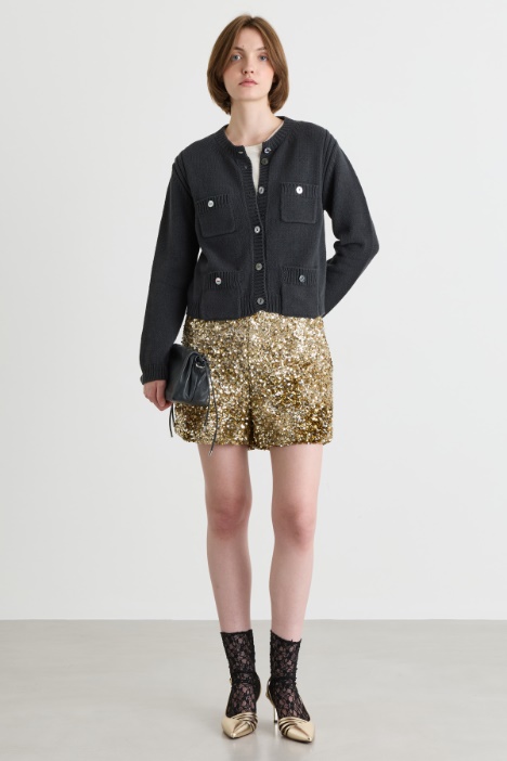 Cardigan mit Taschen - Intrend