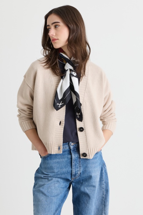 Cardigan à emmanchures tombantes - Intrend