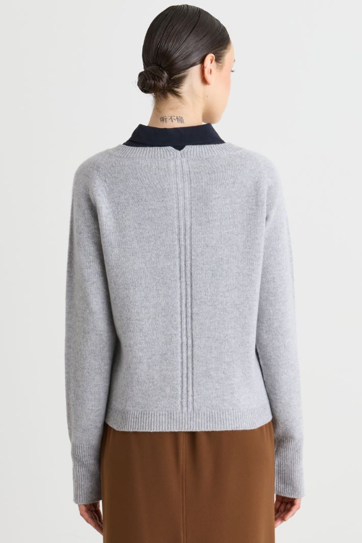 Maglia dalla linea morbida - GRIGIO - Intrend - 4