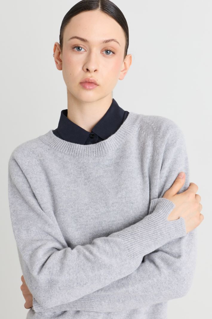 Maglia dalla linea morbida - GRIGIO - Intrend - 3