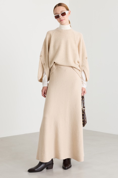 Jersey con motivo cruzado - Intrend