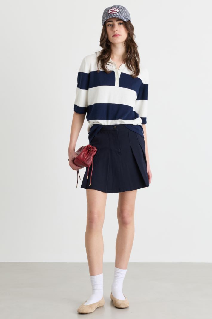Polo - BLANC BLEU - Intrend