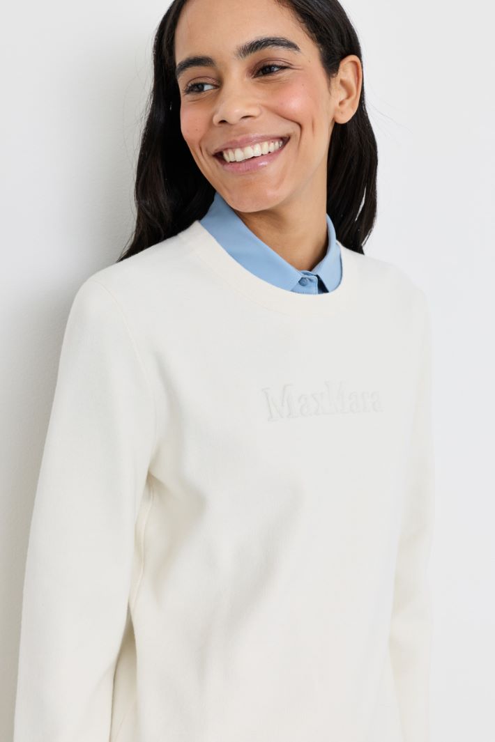 Maglia girocollo - BIANCO - Intrend - 3