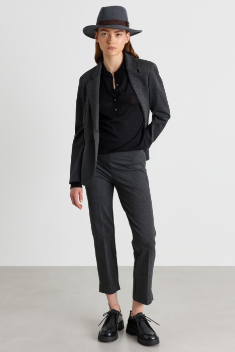 Strick-Poloshirt - Intrend