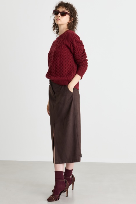 Maglia a trecce - Intrend