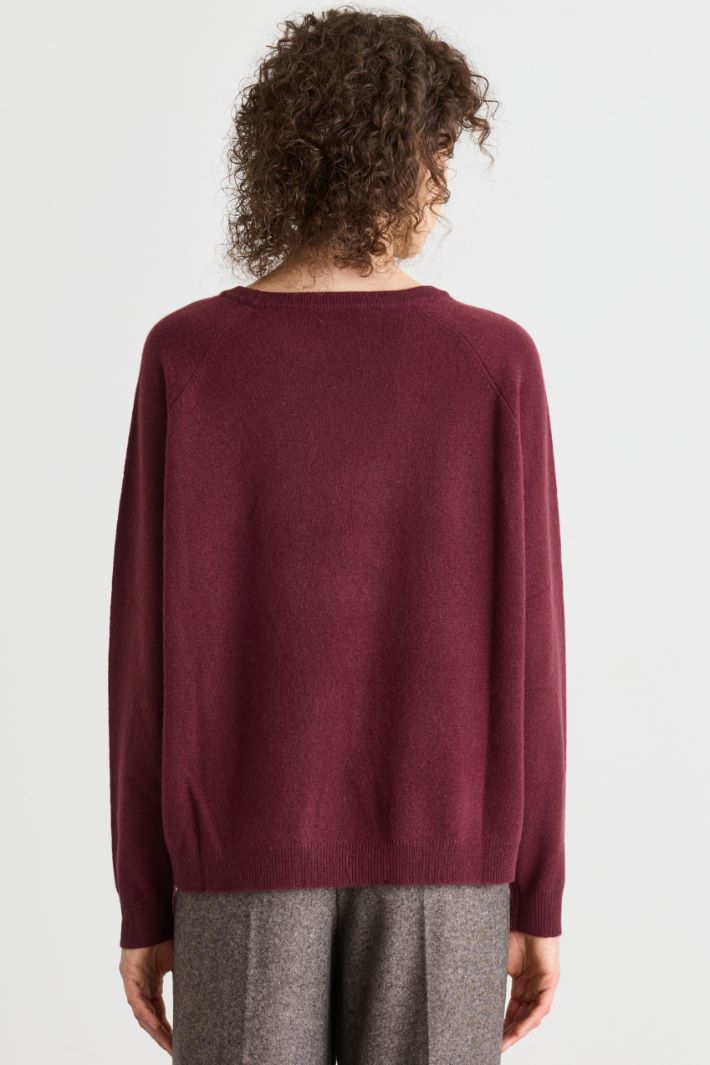 Pull à bords-côtes - BORDEAUX - Intrend - 4