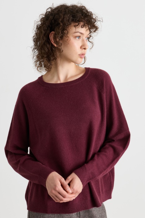 Ribbed-hem jumper - Intrend