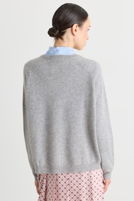 Maglia in puro cashmere