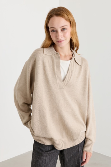 Maglia con scollo a V - Intrend