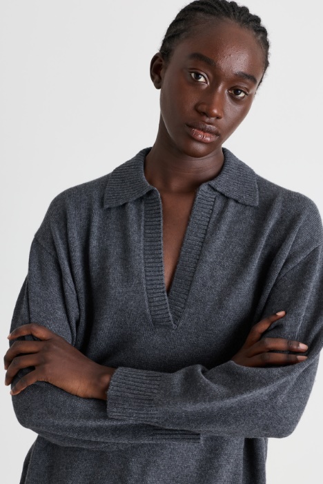 Maglia con scollo a V
