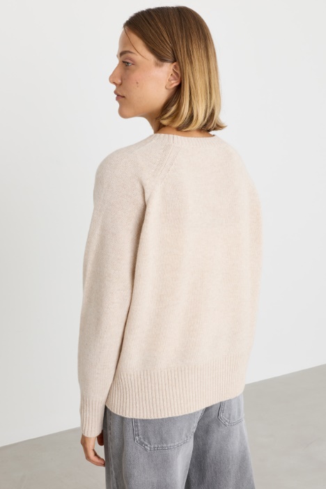 Maglia boxy in lana