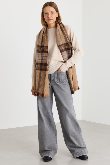 Boxy-Strickpullover mit Raglanärmeln - Intrend