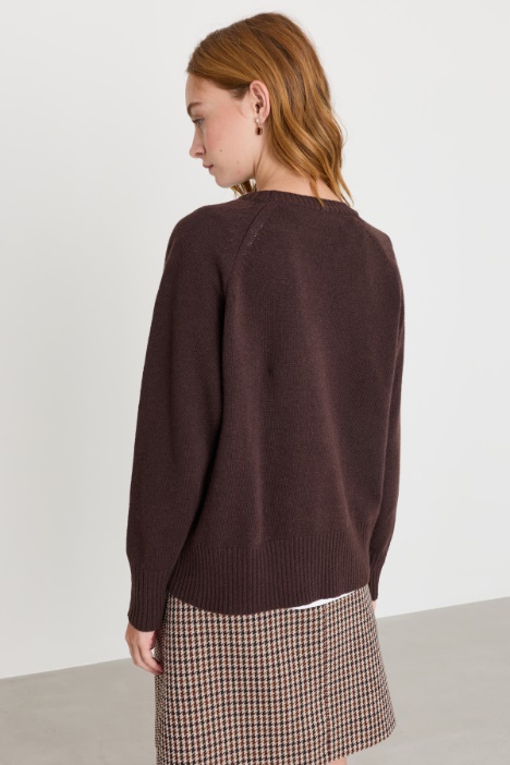 Maglia boxy in lana