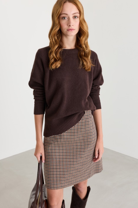 Maglia boxy con maniche raglan - Intrend