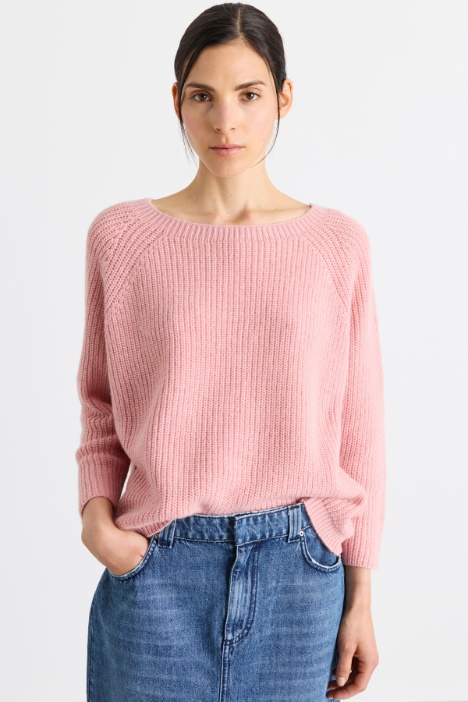 Maglia ampia a costine - Intrend