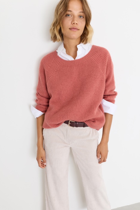 Maglia ampia a costine - Intrend