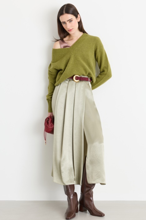 Maglia con ampio scollo a V - Intrend