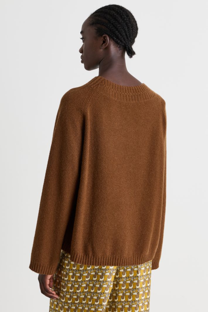 Maglia morbida - MARRONE - Intrend - 4