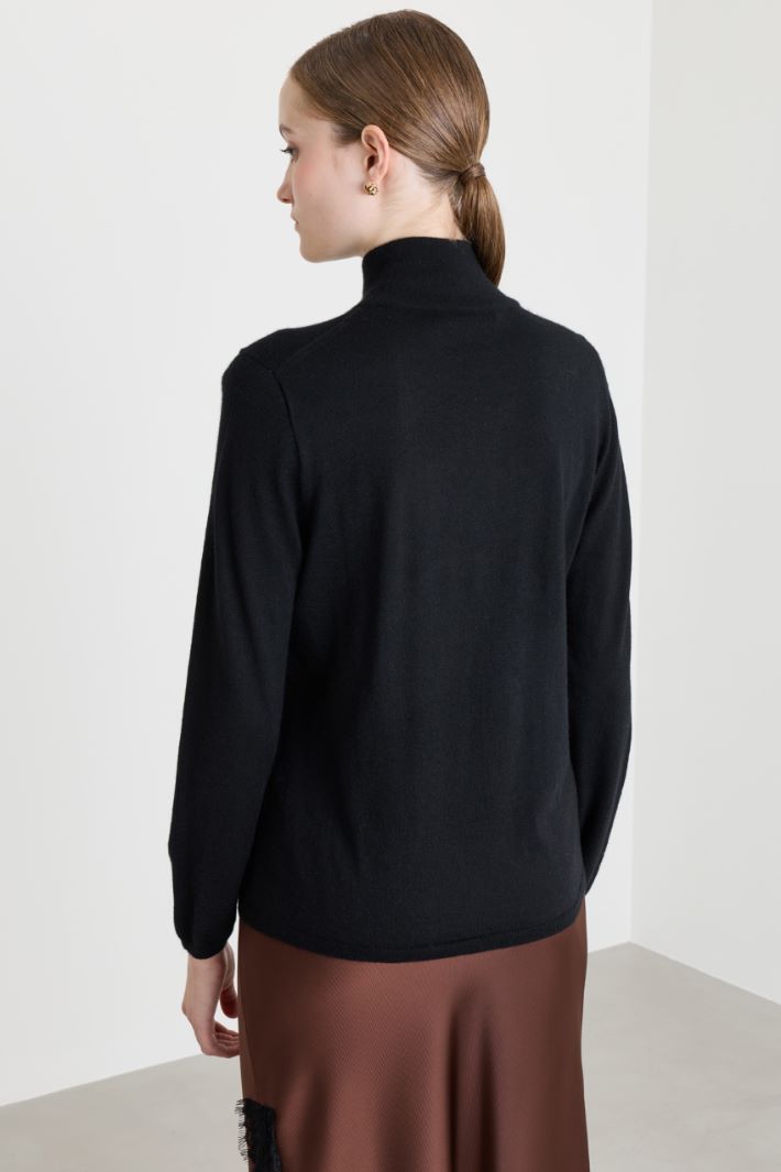 Pull à col roulé - NOIR - Intrend - 4