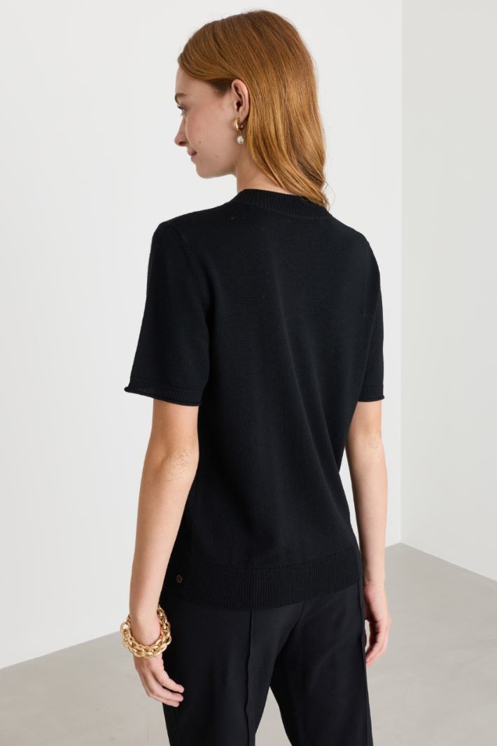 Maglia a lupetto - NERO - Intrend - 4