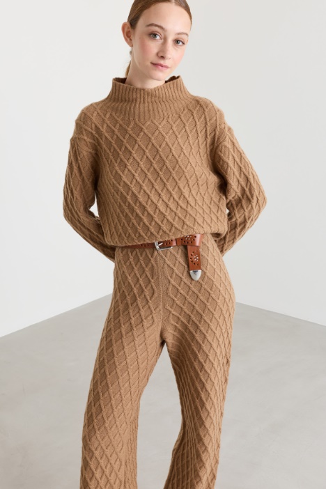 Maglia a trecce - Intrend