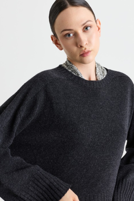 Maglia ampia in lana