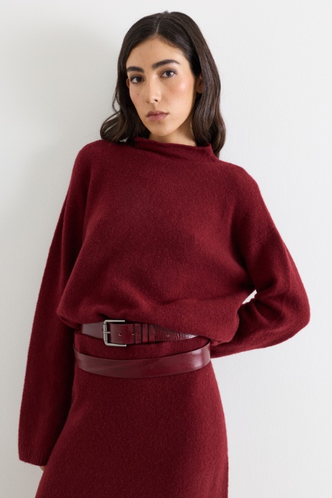 Pull coupe boxy à col montant - Intrend