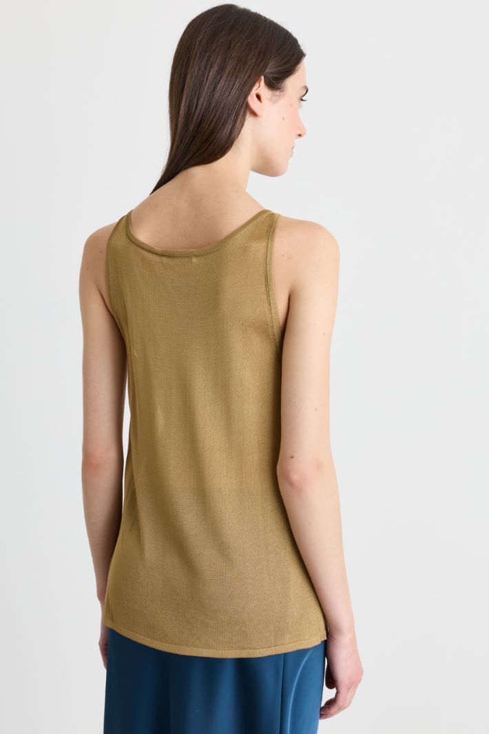 Top in maglia - CAMMELLO - Intrend - 4