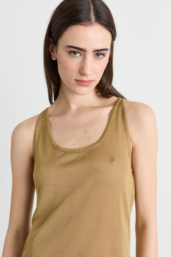 Top in maglia - CAMMELLO - Intrend - 3