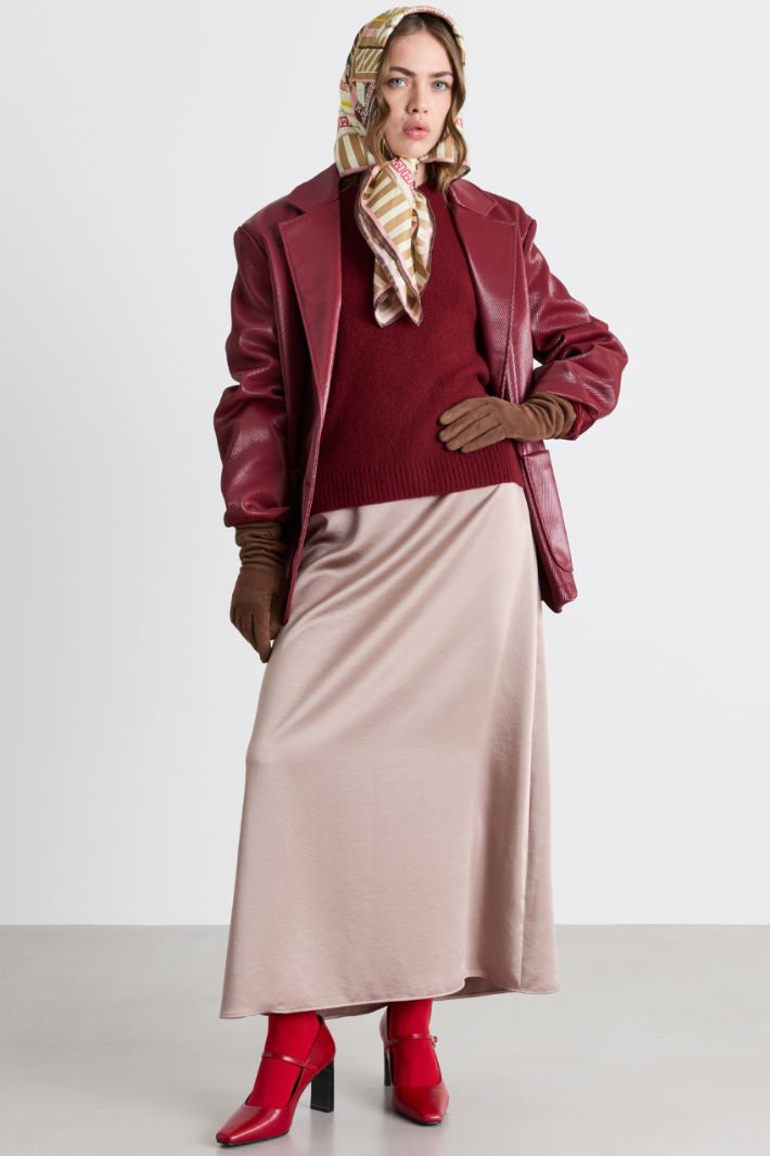 Pull boxy - BORDEAUX - Intrend