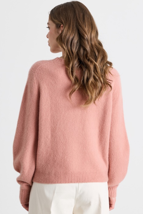 Maglia boxy in cashmere