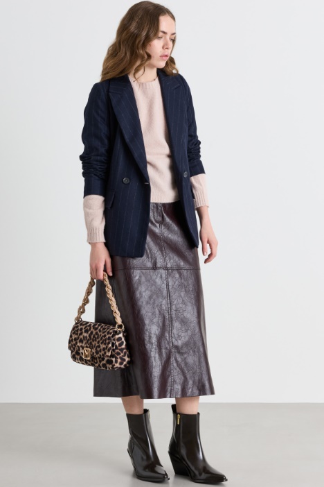 Maglia girocollo stretch - Intrend