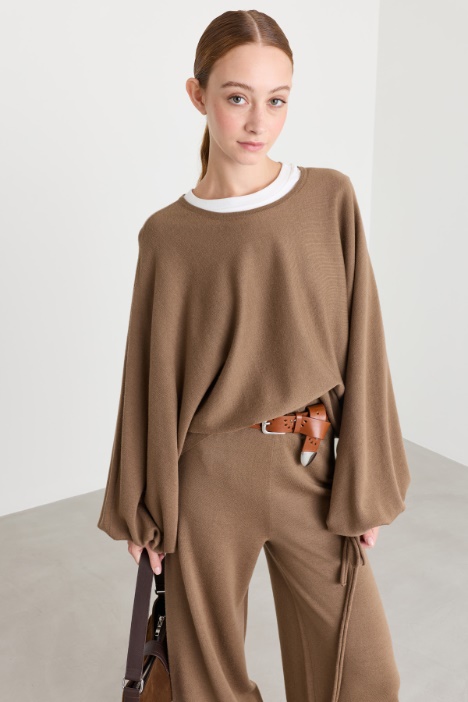 Maglia con maniche a coulisse - Intrend