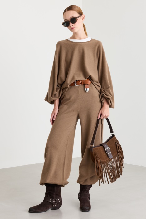 Jersey con cordón ajustable en las mangas - Intrend