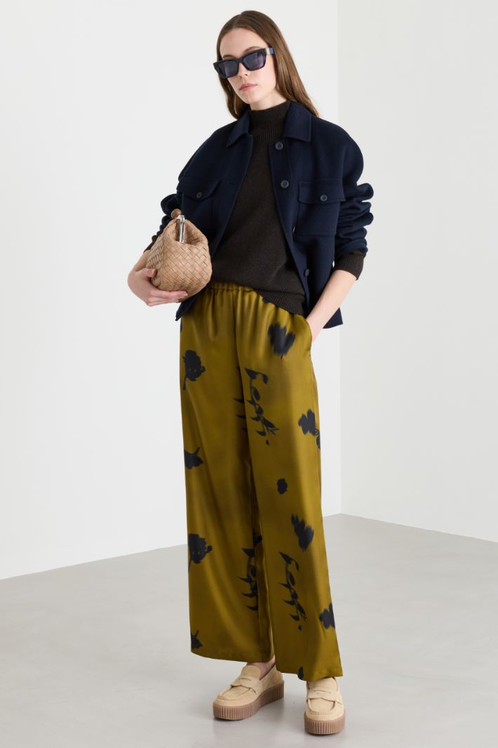 Maglia con collo alto - MARRONE - Intrend