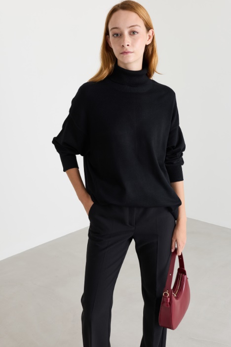 Maglia dolcevita oversize - Intrend