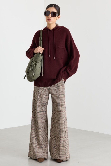 Strick-Kapuzenpullover - Intrend