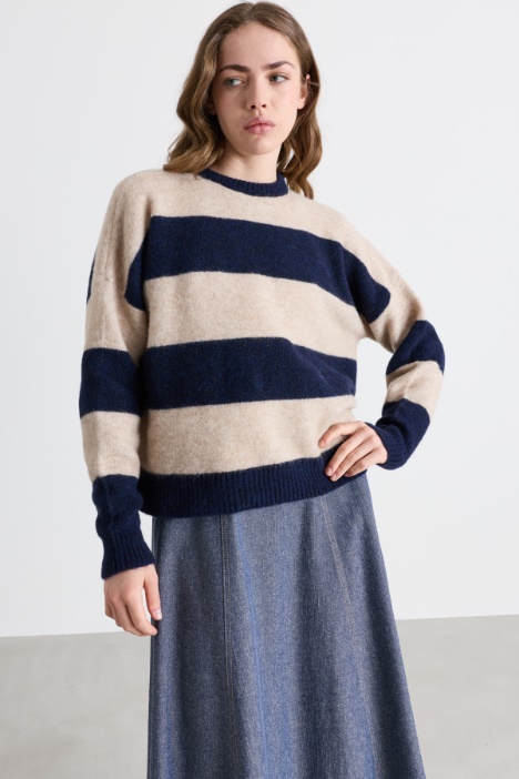 Colour-block jumper - Intrend