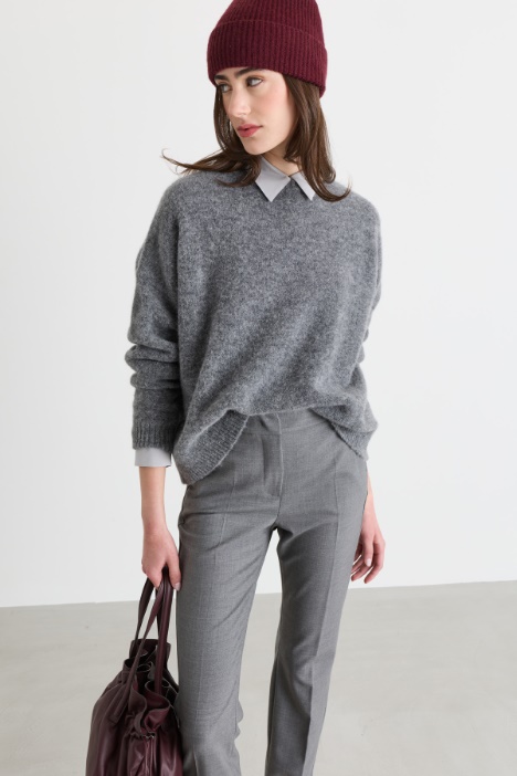 Colour-block jumper - Intrend
